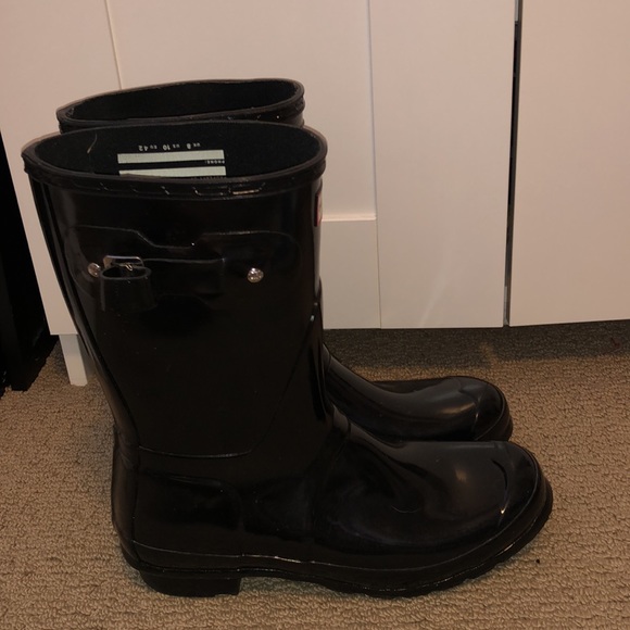Hunter black rain boots - Picture 2 of 5